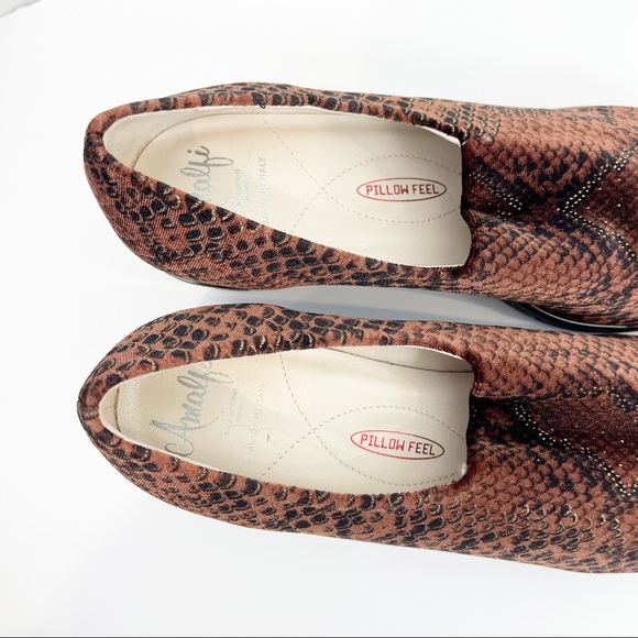 Amalfi By Rangoni Pillow Feel Platform Slip On Shoe Size 8.5 - Picture 3 of 7